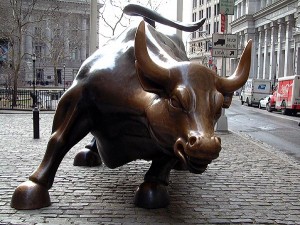 The Wall Street Bull - Its Good $$$ Luck to Rub the Horns!